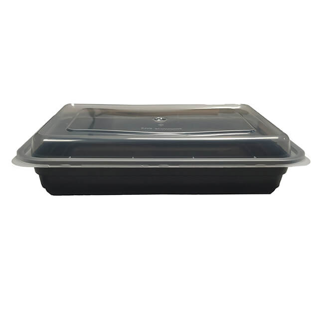 1 Compartment Lunch Box Food Eco-friendly Food Container with Lid