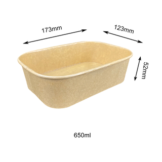 650ML Meal Prep Containers Airtight Lids Food Storage Container Stackable Reusable Bento Boxes Travel Containers 