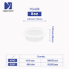 8oz ODM/OEM Disposable Plastic Round Microwave Food Container, Leak Proof Takeaway Deli Container