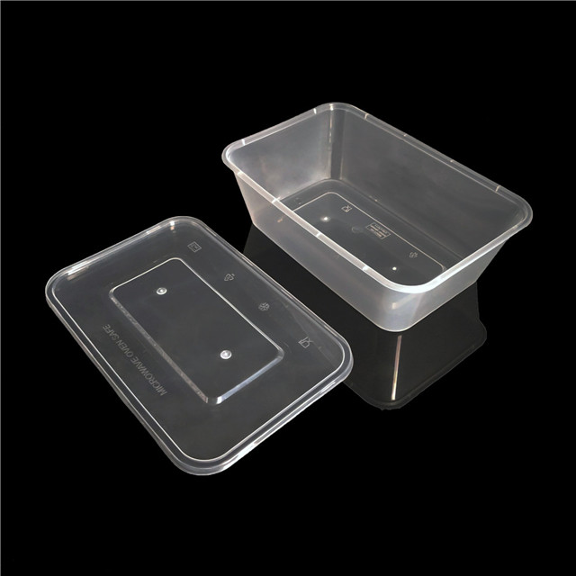 1500ml pp microwave plastic food container with lid - Buy Product on